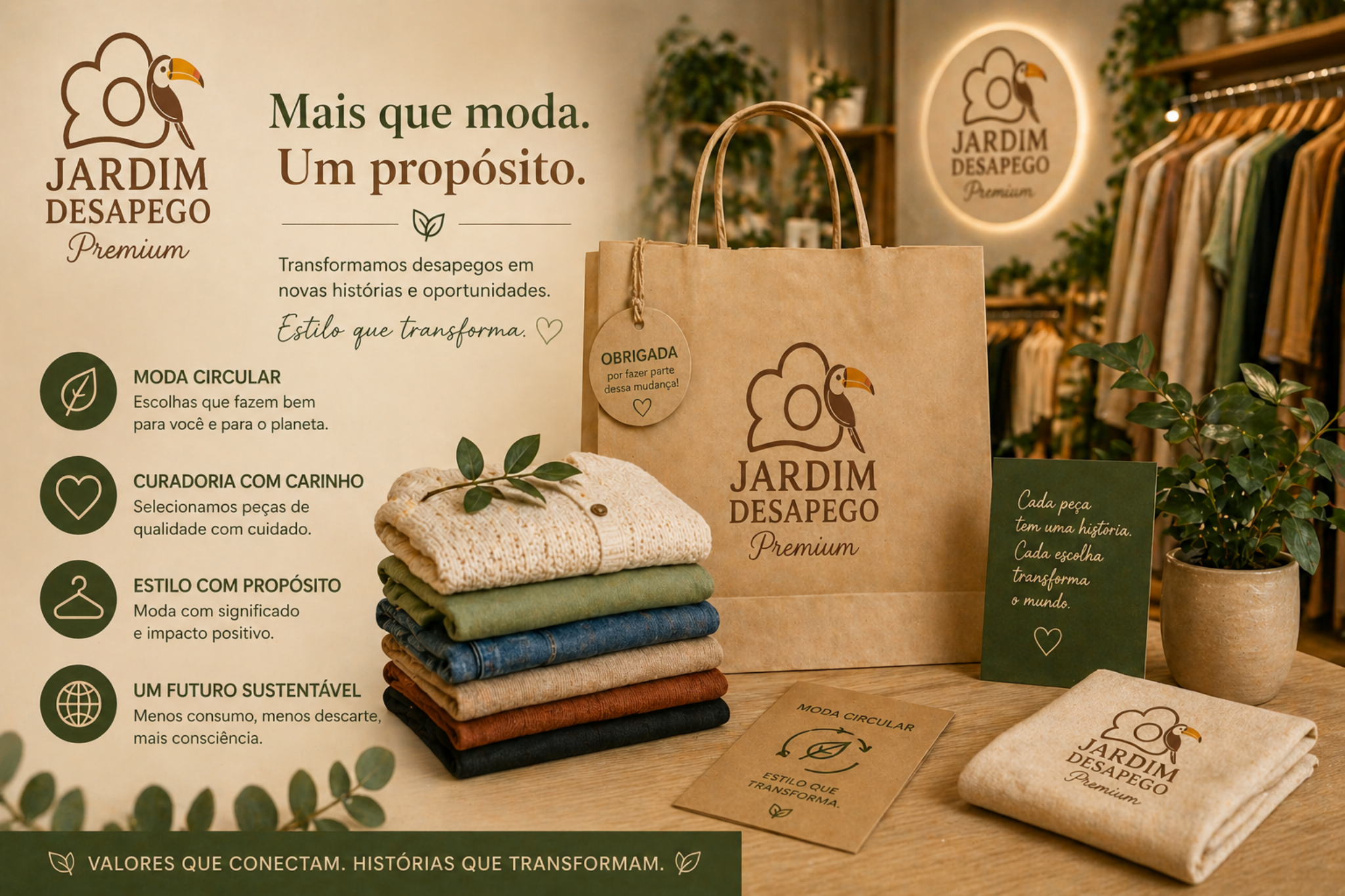 Jardim Desapego Premium